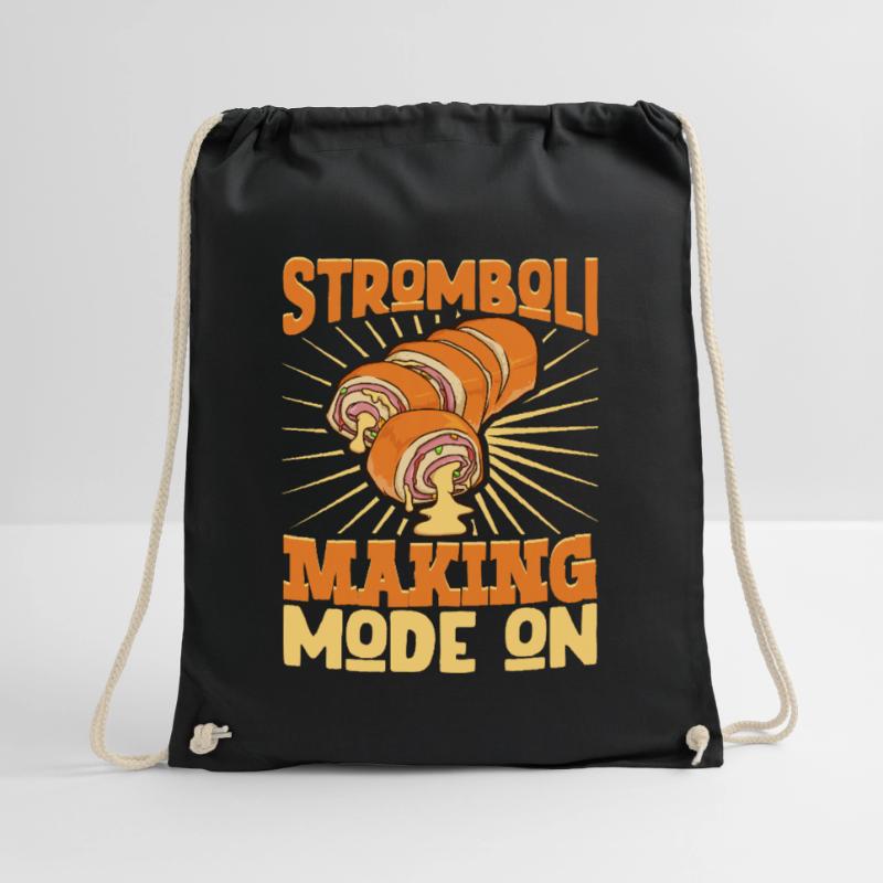 Stromboli Making Mode On - Stromboli Drawstring Bag
