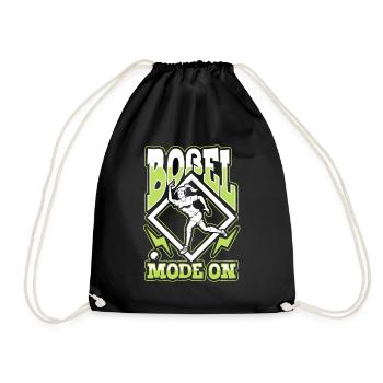Boßel Mode On - Bosseln - Drawstring Bag - black - Front