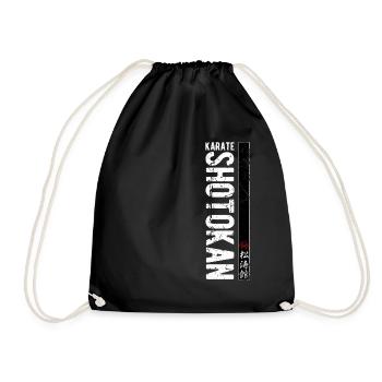 Karaté Shotokan Kanji Art Martial Japon - Sac de sport léger - noir - Devant