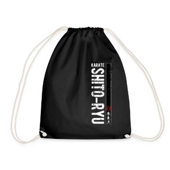 Karate Shito Ryu Kanji Kampfkunst Japan - Turnbeutel - Schwarz - Vorne