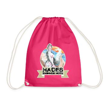 hades holiday camp griechischen Mythologie Ferien - Turnbeutel - Fuchsia - Vorne