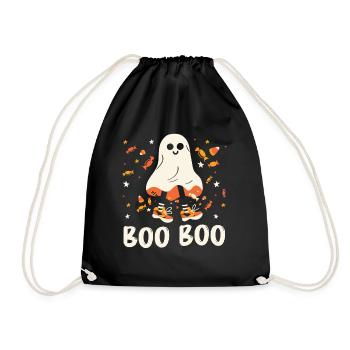 Halloween Costume Creepy - Drawstring Bag - black - Front