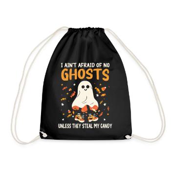 Halloween Costume Creepy - Drawstring Bag - black - Front