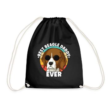 Meilleur Beagle Daddy Ever Puppies Dog Lover Dogs - Sac de sport léger - noir - Devant