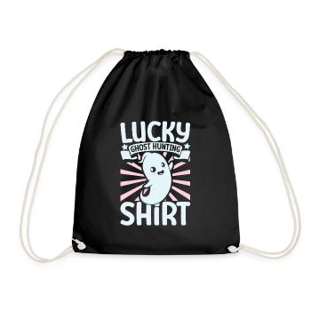 Ghostbusters - Lucky Ghost Hunting - Drawstring Bag - black - Front