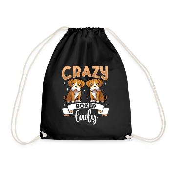 Crazy Boxer Lady - Boxer - Sac de sport léger - noir - Devant