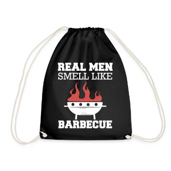 Grill Grillen Griller BBQ Barbecue - Sac de sport léger - noir - Devant