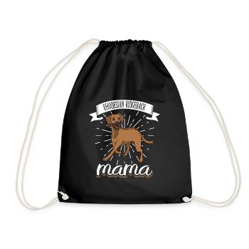 Rhodesian Ridgeback Maman - Rhodesian Ridgeback - Sac de sport léger - noir - Devant