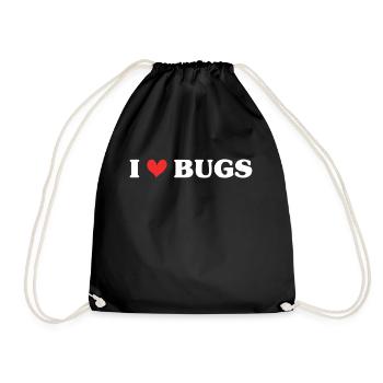 Insect Entomologist Biology - Drawstring Bag - black - Front