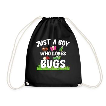 Insect Entomologist Biology - Drawstring Bag - black - Front