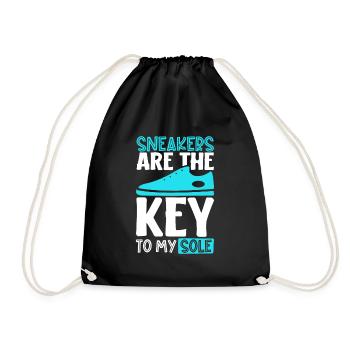 La clé de mon âme - Sneaker Collector - Sac de sport léger - noir - Devant
