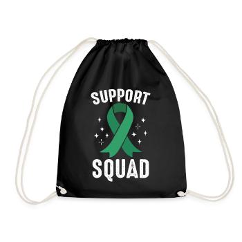 Kidney DonorKidney Transplant Kidney Organ Org - Drawstring Bag - black - Front