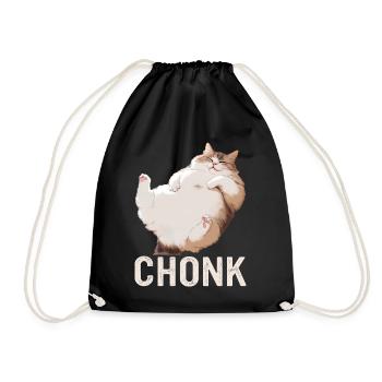 Chat, Amoureux Des Chats, Propriétaire De Chat, Chaton - Sac de sport léger - noir - Devant