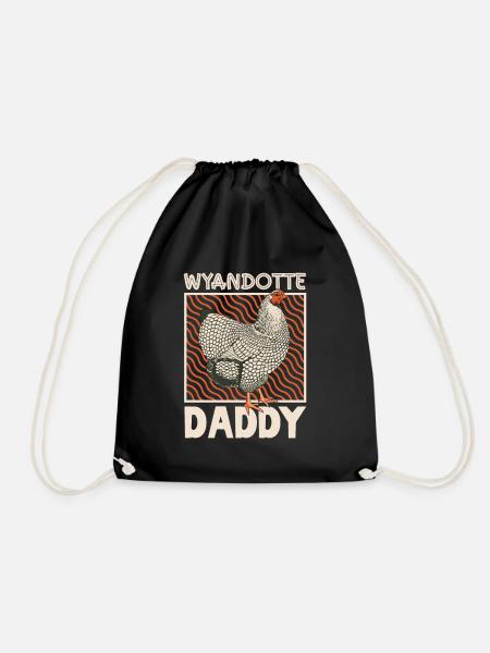 Wyandotte Papa - Turnbeutel - Schwarz