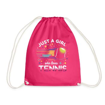 Joueur de tennis - Sac de sport léger - fuchsia - Devant