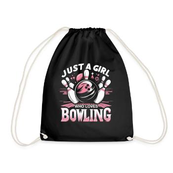 Bowling Bowler Pin Ball Bowling Ball - Sac de sport léger - noir - Devant