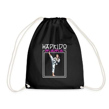 Maman Hapkido - Sac de sport léger - noir - Devant