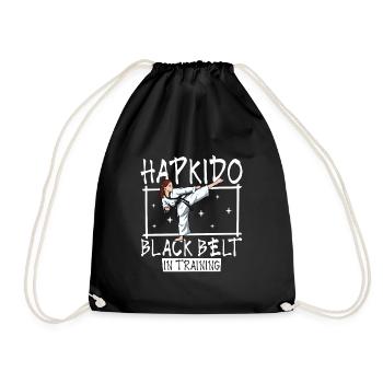 Ceinture noire en préparation - Hapkido - Sac de sport léger - noir - Devant