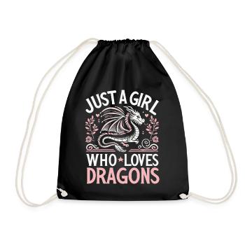 Dragon Mystique Dragon Fantaisie - Sac de sport léger - noir - Devant