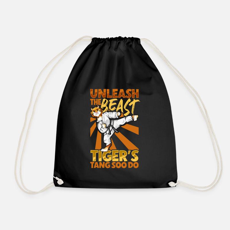 Tiger - Tang Soo Do - Turnbeutel - Schwarz