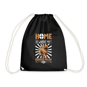 Home - Berger Picar - Drawstring Bag - black - Front