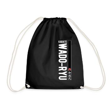 Karaté Wado Ryu Kanji Art Martial Japon - Sac de sport léger - noir - Devant