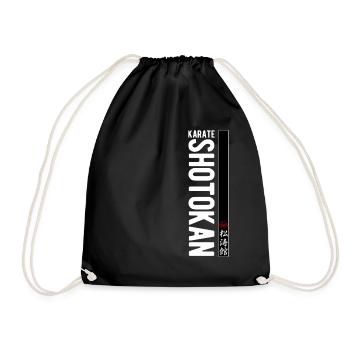 Karaté Shotokan Kanji Art Martial Japon - Sac de sport léger - noir - Devant