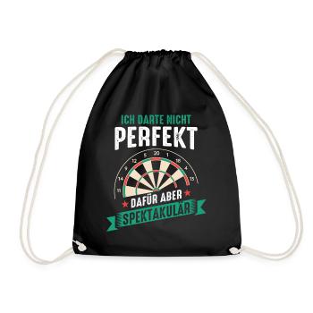 Fléchettes Fléchettes Joueur de fléchettes Fléchettes Sport - Sac de sport léger - noir - Devant