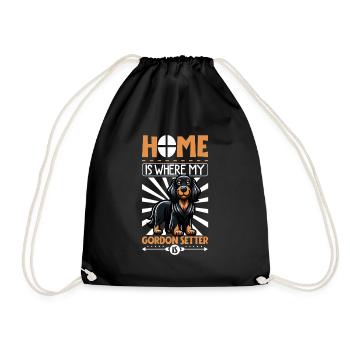 Accueil - Gordon Setter - Sac de sport léger - noir - Devant