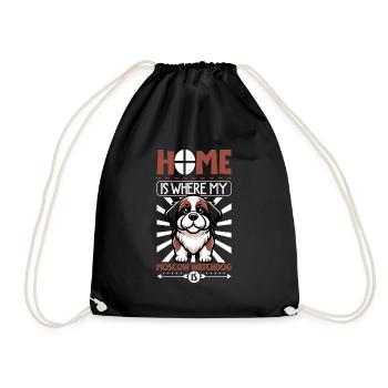 Home - Moscow Guard Dog - Drawstring Bag - black - Front