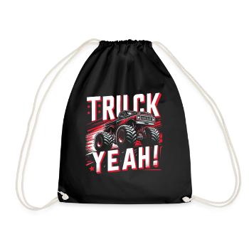 Monster Truck Auto Trucks - Sac de sport léger - noir - Devant