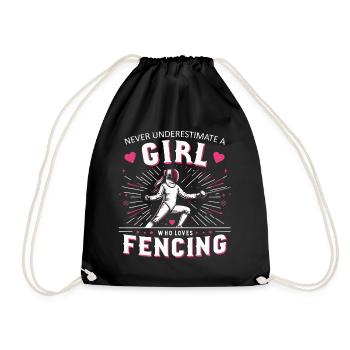 Escrimeur - Sac de sport léger - noir - Devant