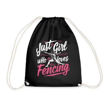 Escrimeur - Sac de sport léger - noir - Devant