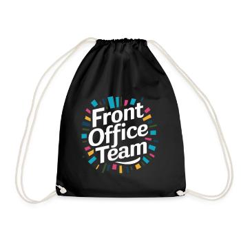 Secrétaire de l’école Front Office - Sac de sport léger - noir - Devant