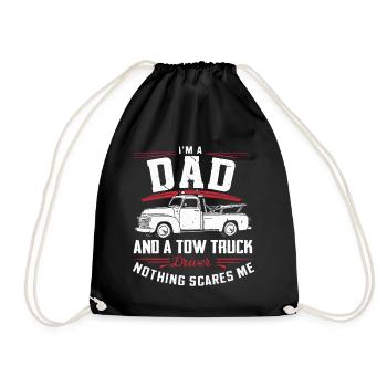 Dépanneuse Dépanneuse - Sac de sport léger - noir - Devant