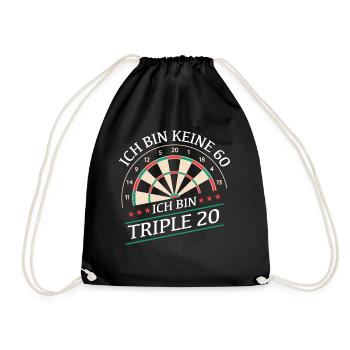 Birthday Gift 60 Years Birthday Child - Drawstring Bag - black - Front