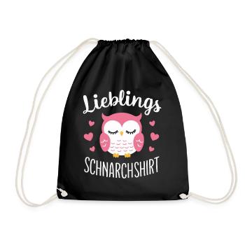 Noctambule, Hibou, Hibou, Oiseau - Sac de sport léger - noir - Devant