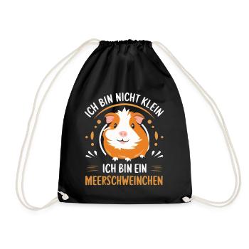 Cochon d’Inde à poil long chiens à crête à poil long - Sac de sport léger - noir - Devant