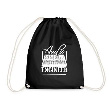 Ingénieur du son - Ingénieur du son - Sac de sport léger - noir - Devant