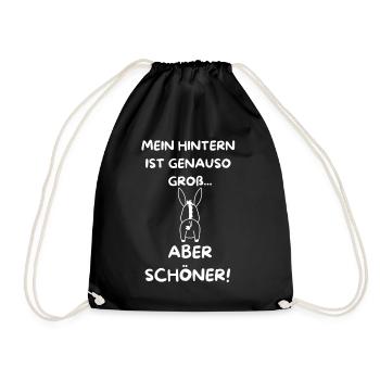 Mes fesses sont magnifiques - Sac de sport léger - noir - Devant
