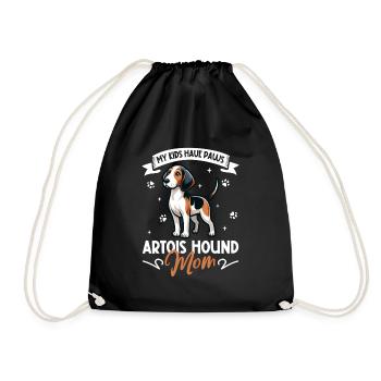 Chien d’Artois Mama - Sac de sport léger - noir - Devant