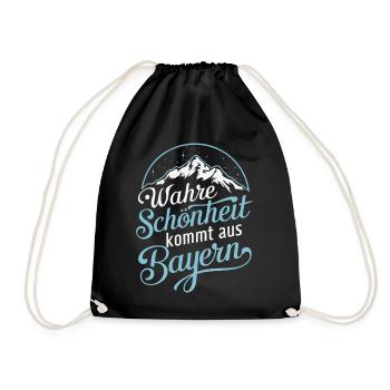 Free State of Bavaria Bavarian - Drawstring Bag - black - Front