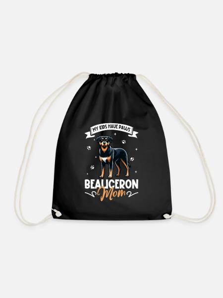 Beauceron Mama - Sac de sport léger - noir