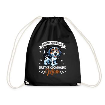 Bluetick Coonhound Maman - Sac de sport léger - noir - Devant