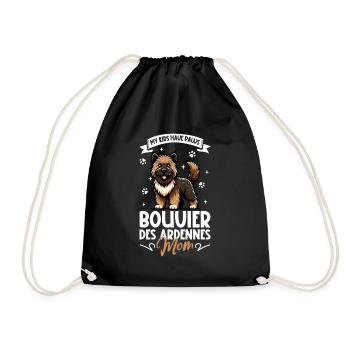 Bouvier des Ardennes Mama - Sac de sport léger - noir - Devant