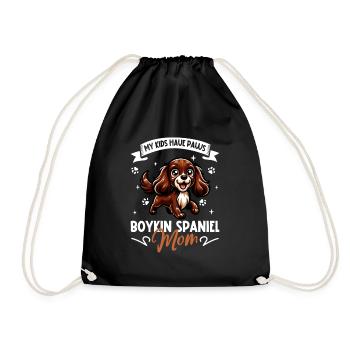 Maman épagneul Boykin - Sac de sport léger - noir - Devant