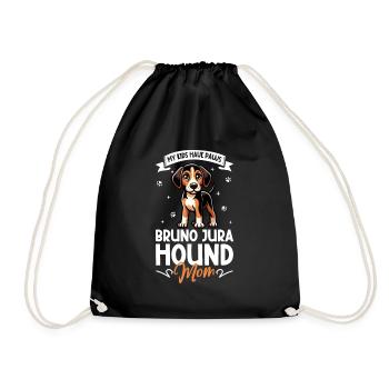 Jura Hound Mom - Drawstring Bag - black - Front