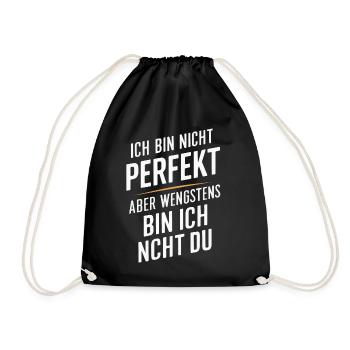 Sarcasme Ironie Drôle Paroles sarcastiques - Sac de sport léger - noir - Devant