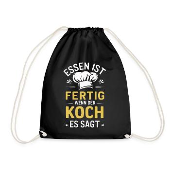 Chef Chef - Drawstring Bag - black - Front