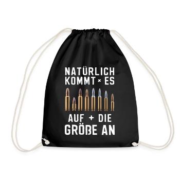 Hunter Hunting Hunting Hunting Clothing - Drawstring Bag - black - Front